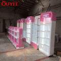 Pink Textile Shop Rack Display Clothes Baby Store Furniture